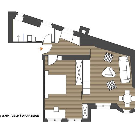 Apartments Bohemia Rhapsody Κάρλοβι Βάρι Δωμάτιο φωτογραφία