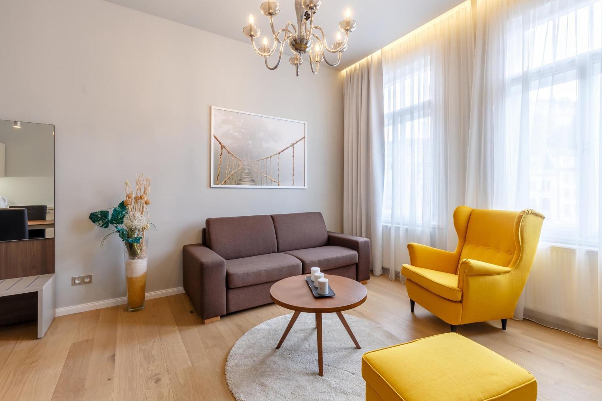 Apartments Bohemia Rhapsody Κάρλοβι Βάρι Δωμάτιο φωτογραφία